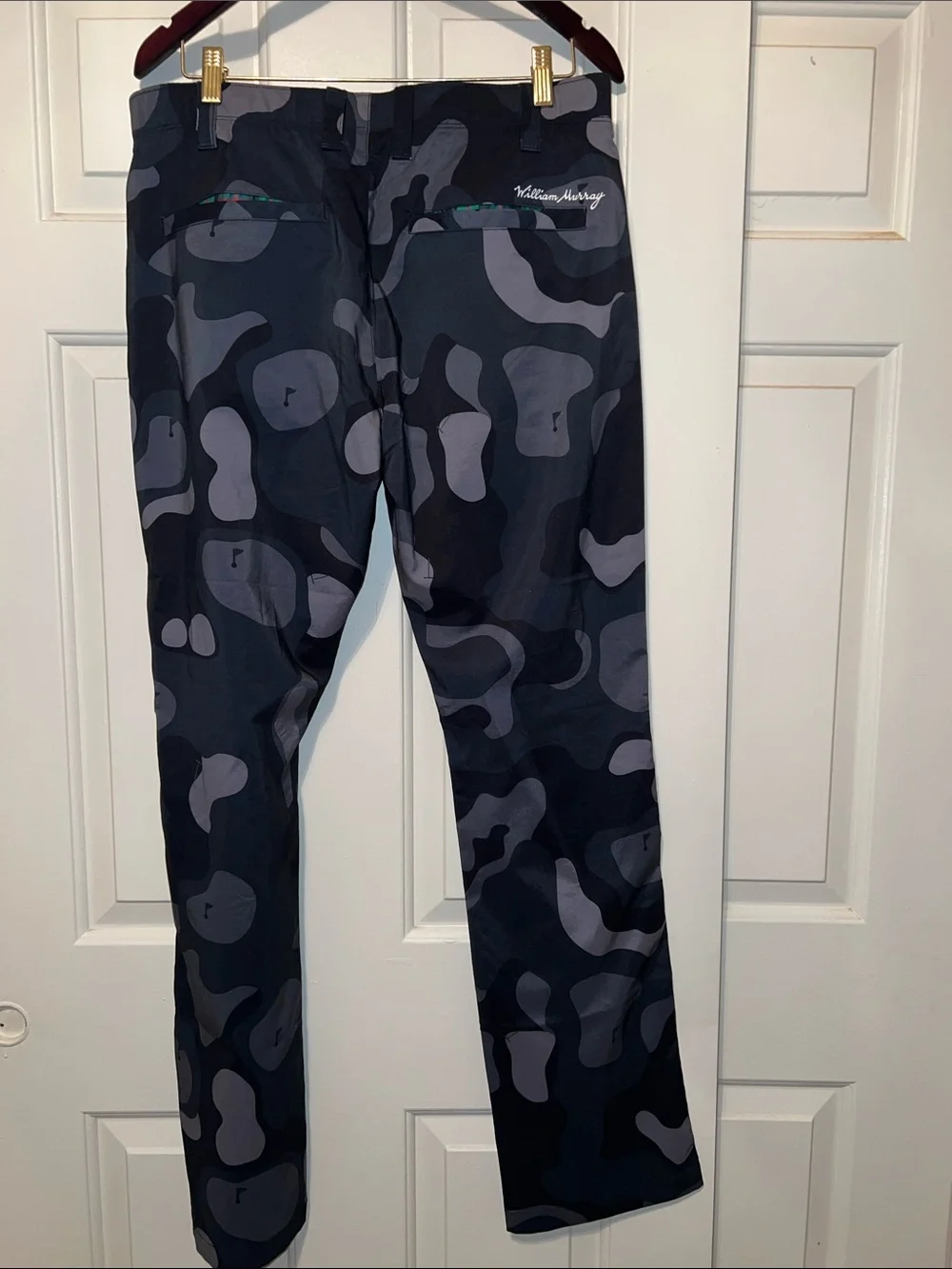 William Murray Bunker Camo Golf Pants Mens 32x34